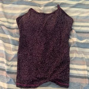 Purple tank